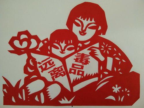 吃瓜群众剪纸作品,趣味横生的民间艺术展现